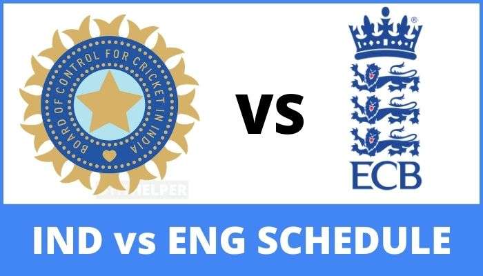 England tour of India 2021 Schedule: India vs England (इंडिया वर्सेस इंग्लैंड)